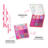 Palette mit 9 Lidschatten Neon Pink