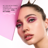 Palette mit 9 Lidschatten Neon Pink
