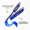 Verlängernde und verdichtende Wimperntusche, blau