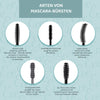 Verlängernde und schwunggebende Mascara