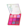 Palette mit 9 Lidschatten Neon Pink